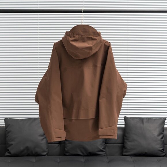 Kolon Sport Brown Diagonal Zipper Jacket - Picture 2 of 7